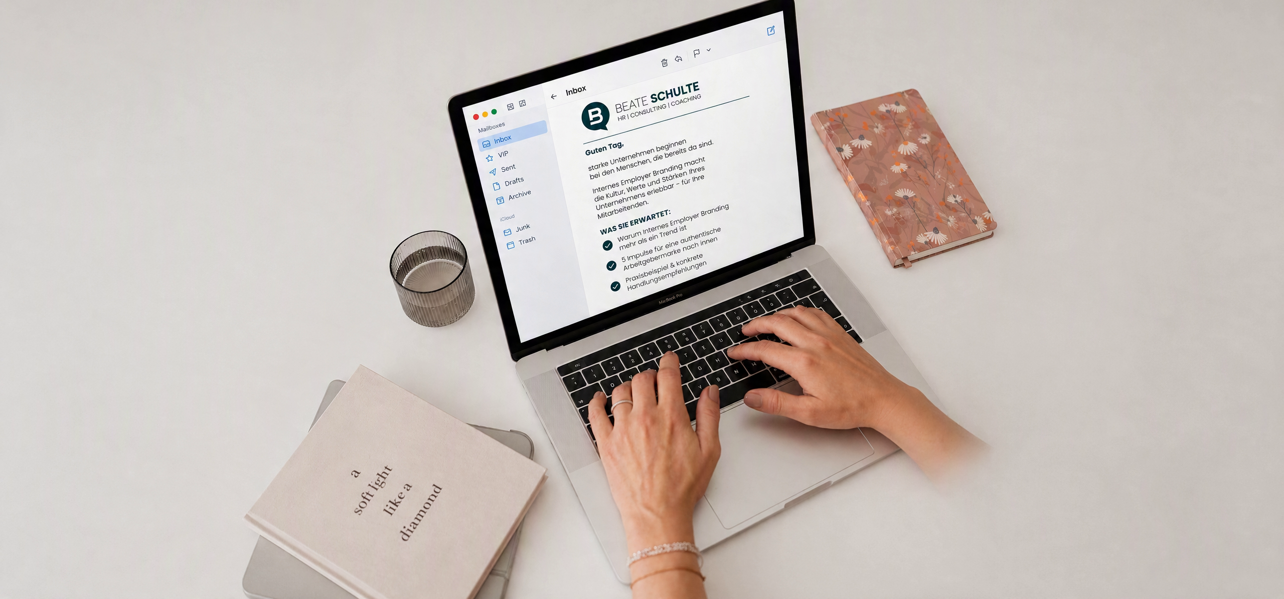 Vorschau des Newsletters von Beate Schulte auf dem Smartphone